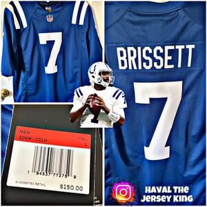 Men's Nike Jacoby Brissett Royal Royal Indianapolis Colts Vapor Limited Jersey